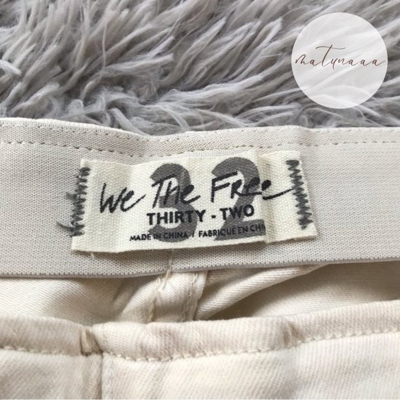 Free People Penny Pull-On Flare Jeans in White 32 - Picture 3 of 4